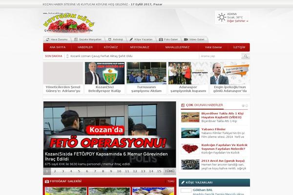 Havadis v2 theme site design template sample