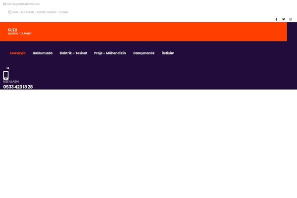 kuzuelektrik.com site used Kuzuelektrik-child
