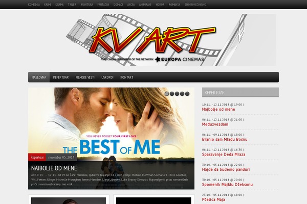 Site using Eventon-event-slider plugin
