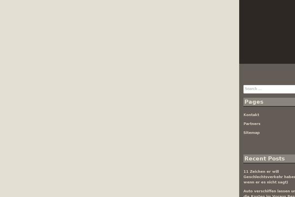 Blog Fever theme site design template sample