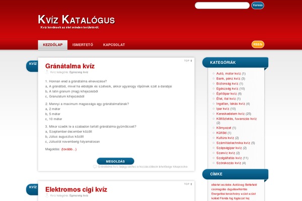 RedBel theme site design template sample