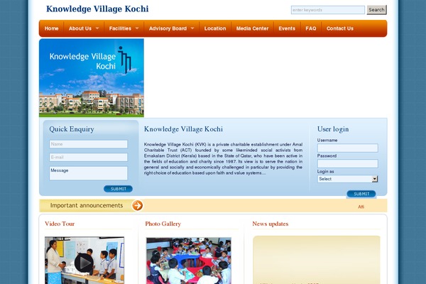 Site using Enfant-theme-extension plugin