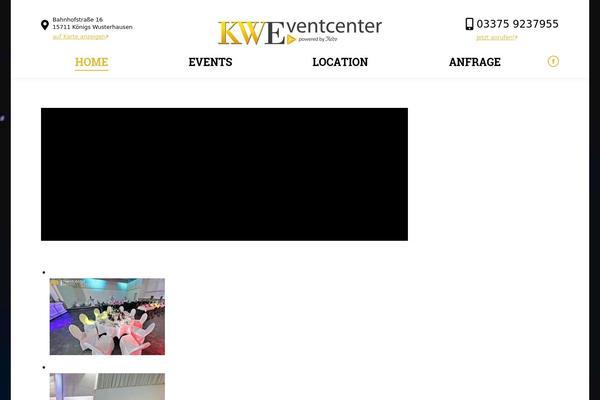 Site using Eventer plugin