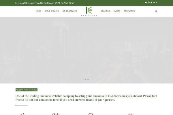 kw-me.com site used Kwtheme
