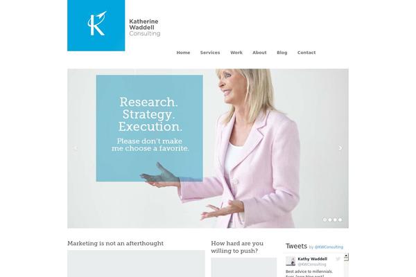 Immersion theme site design template sample
