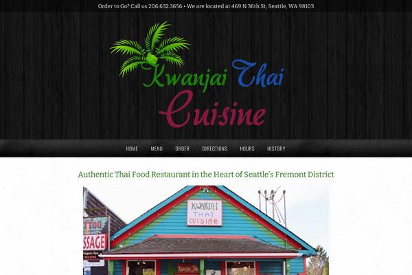 Savory theme site design template sample