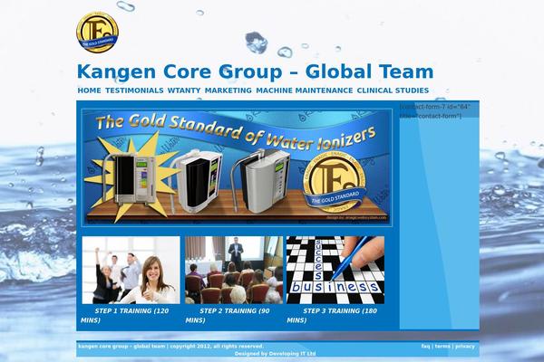 Twenty Eleven theme site design template sample