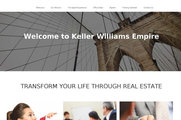 Site using Real Estate Website Builder plugin