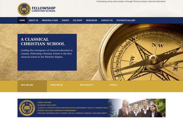 Schoolfun theme site design template sample
