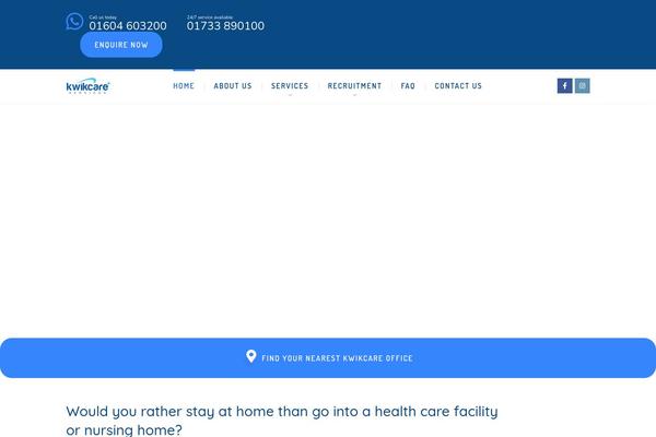 Nanocare theme site design template sample