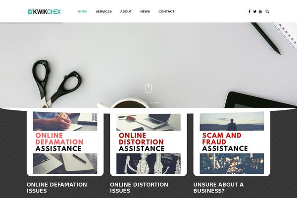 Blake theme site design template sample
