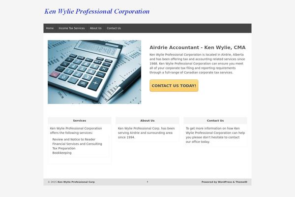 Shell Lite theme site design template sample