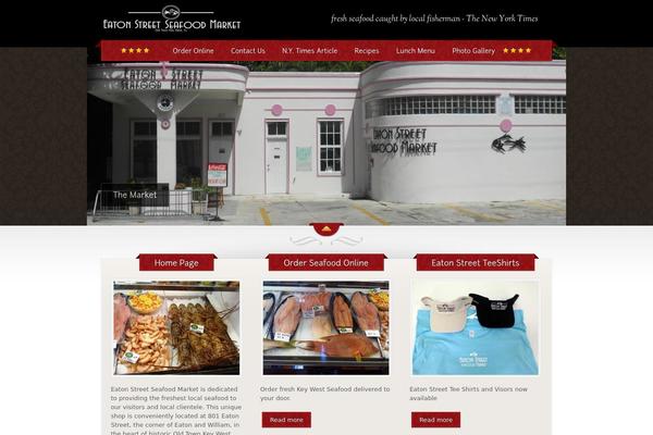 The Restaurant theme site design template sample