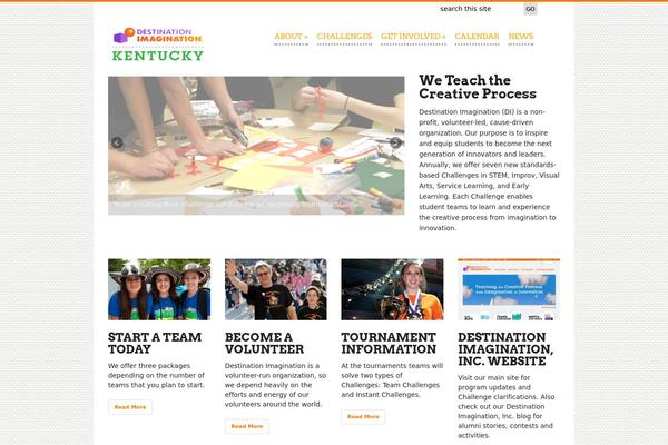 discover theme site design template sample