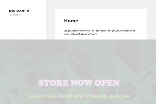 Site using Maintenance Mode plugin