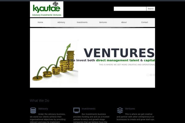 Think theme site design template sample
