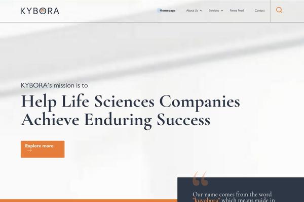 kybora.com site used Kybora