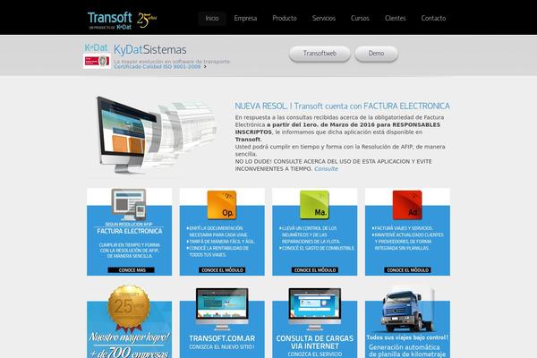 Envision theme site design template sample