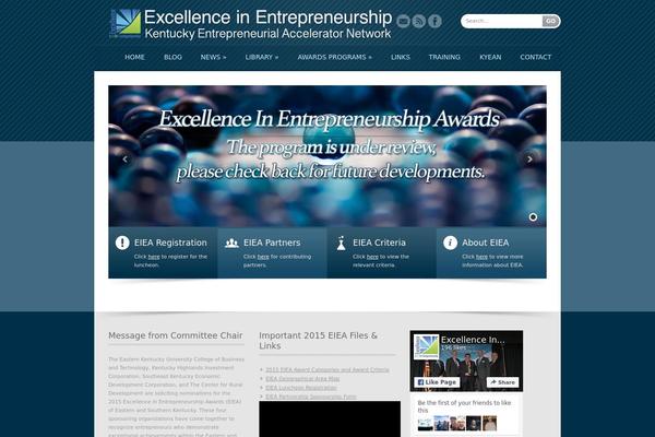 Cold theme site design template sample