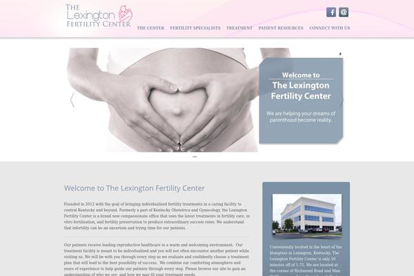 Care theme site design template sample