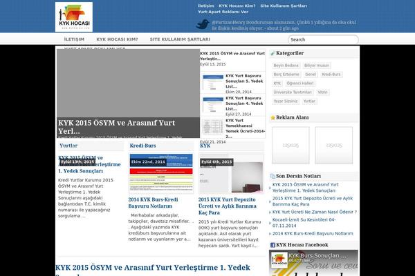 Gazpomag theme site design template sample