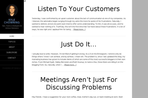 kyle theme websites examples