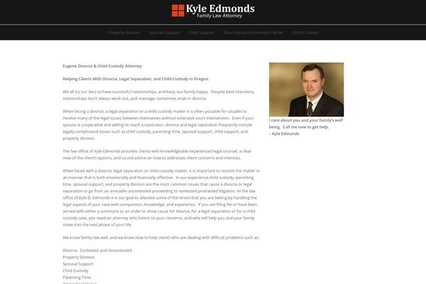 Total theme site design template sample