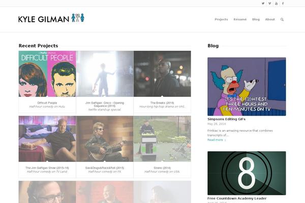Site using Video Embed & Thumbnail Generator plugin