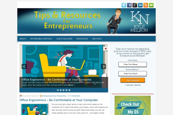 Seospot theme site design template sample