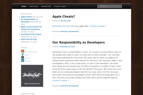Site using Comments Evolved for WordPress plugin
