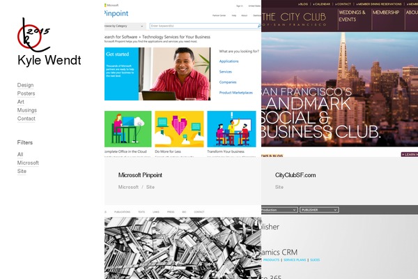 Crush theme site design template sample