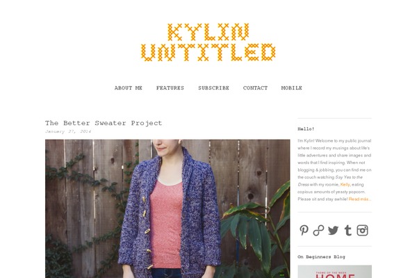 Site using Alpine PhotoTile for Pinterest plugin