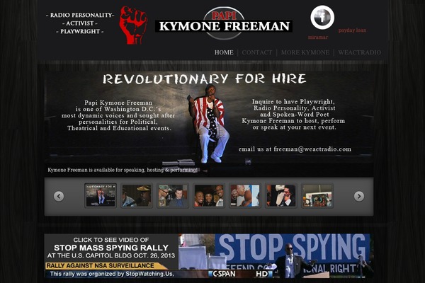 Big Easy theme site design template sample