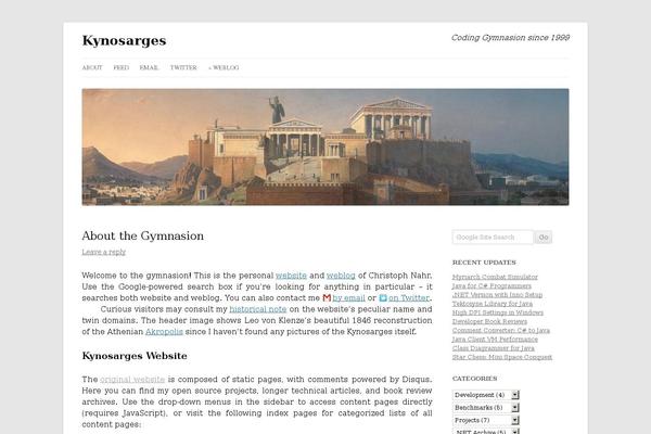 Twentysixteen-child theme site design template sample