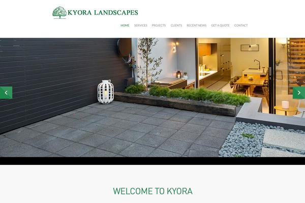 Salient theme site design template sample