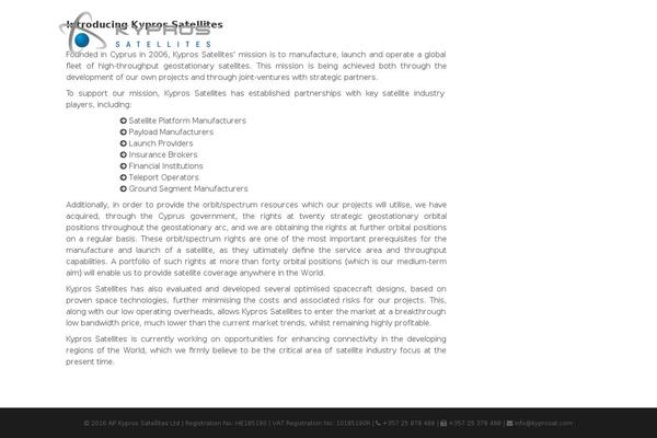 kyprosat.com site used Aerowp