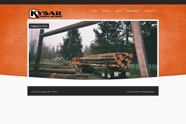 Ovid theme site design template sample