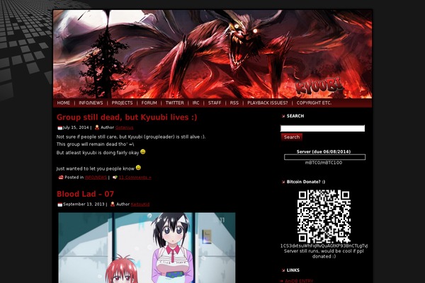 Site using Bitcoin Payments plugin