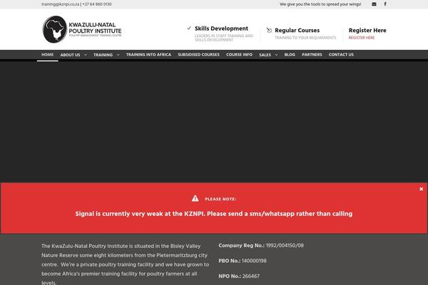 Realfactory-child theme site design template sample