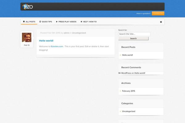 Wordpress Bootstrap theme site design template sample