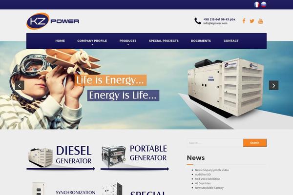 BuildPress theme site design template sample