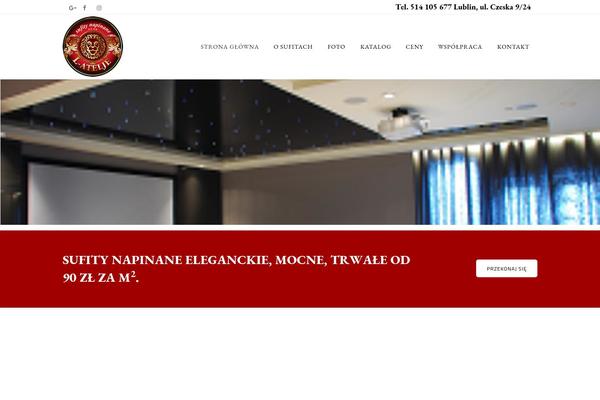 Bridge theme site design template sample