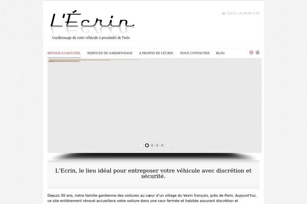 Visionaire theme site design template sample
