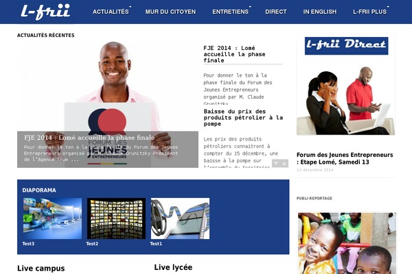 Site using Dropdown Menu Widget plugin