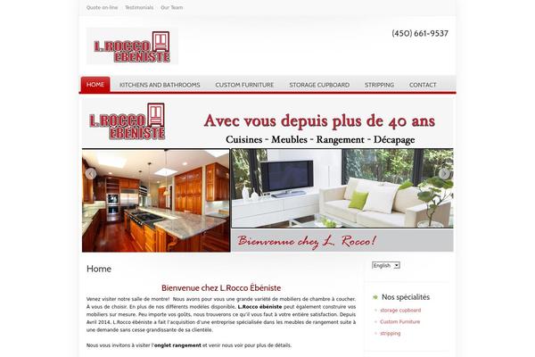 Velvet theme site design template sample