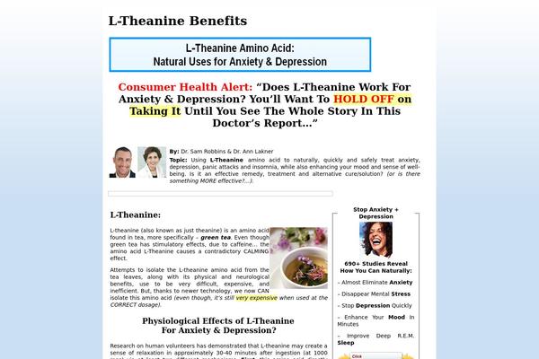 l-theaninebenefits.com site used Affilotheme