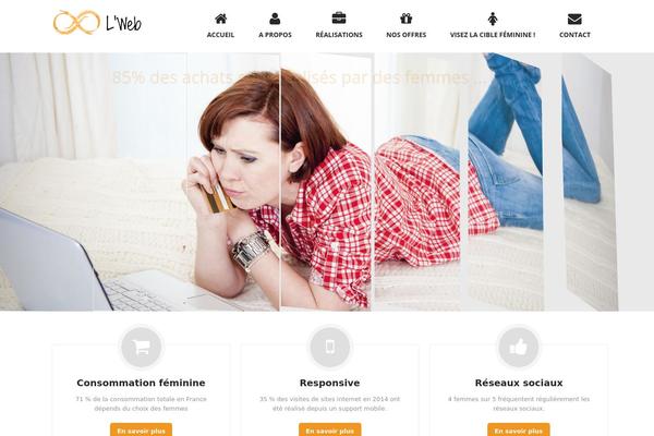 Valise theme site design template sample