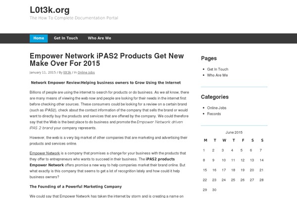 Minn Lite theme site design template sample