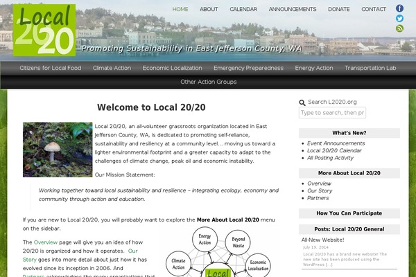 The7 Child theme site design template sample