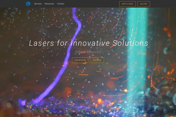 Tesseract-master_branch theme site design template sample